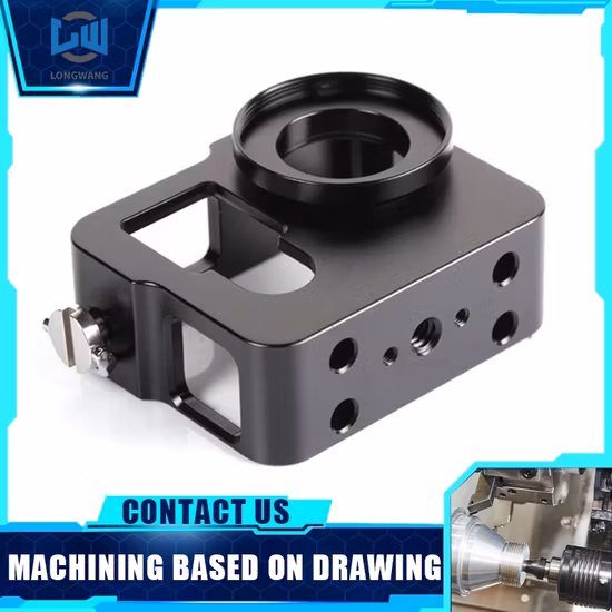 図面カスタム旋削部品 CNC 機械加工サービス カメラ アルミニウム CNC 機械加工部品